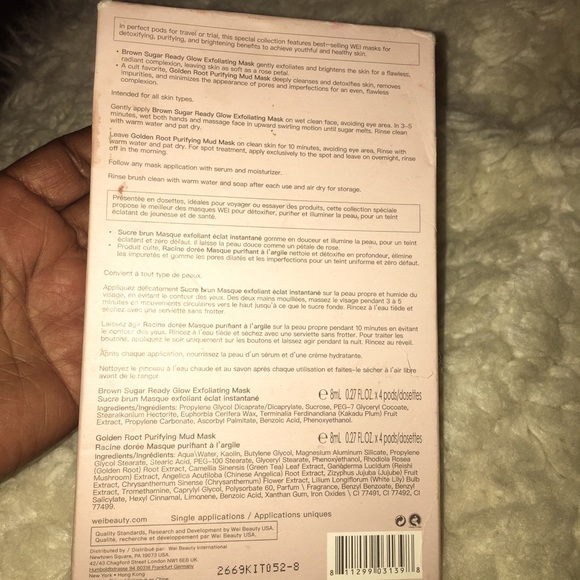 New WEI 2in1 Purify & Glow Mask Collection - Picture 5 of 9